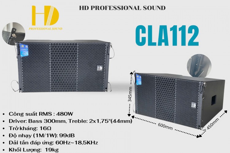 Loa Full Array CLA112